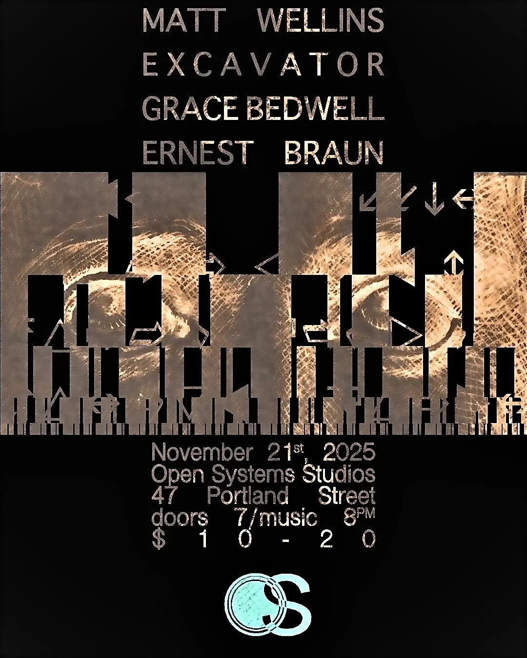 Poster for November 21 at Open Systems